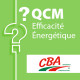 SPECIAL CBA - QCM efficacité énergétique candidat libre